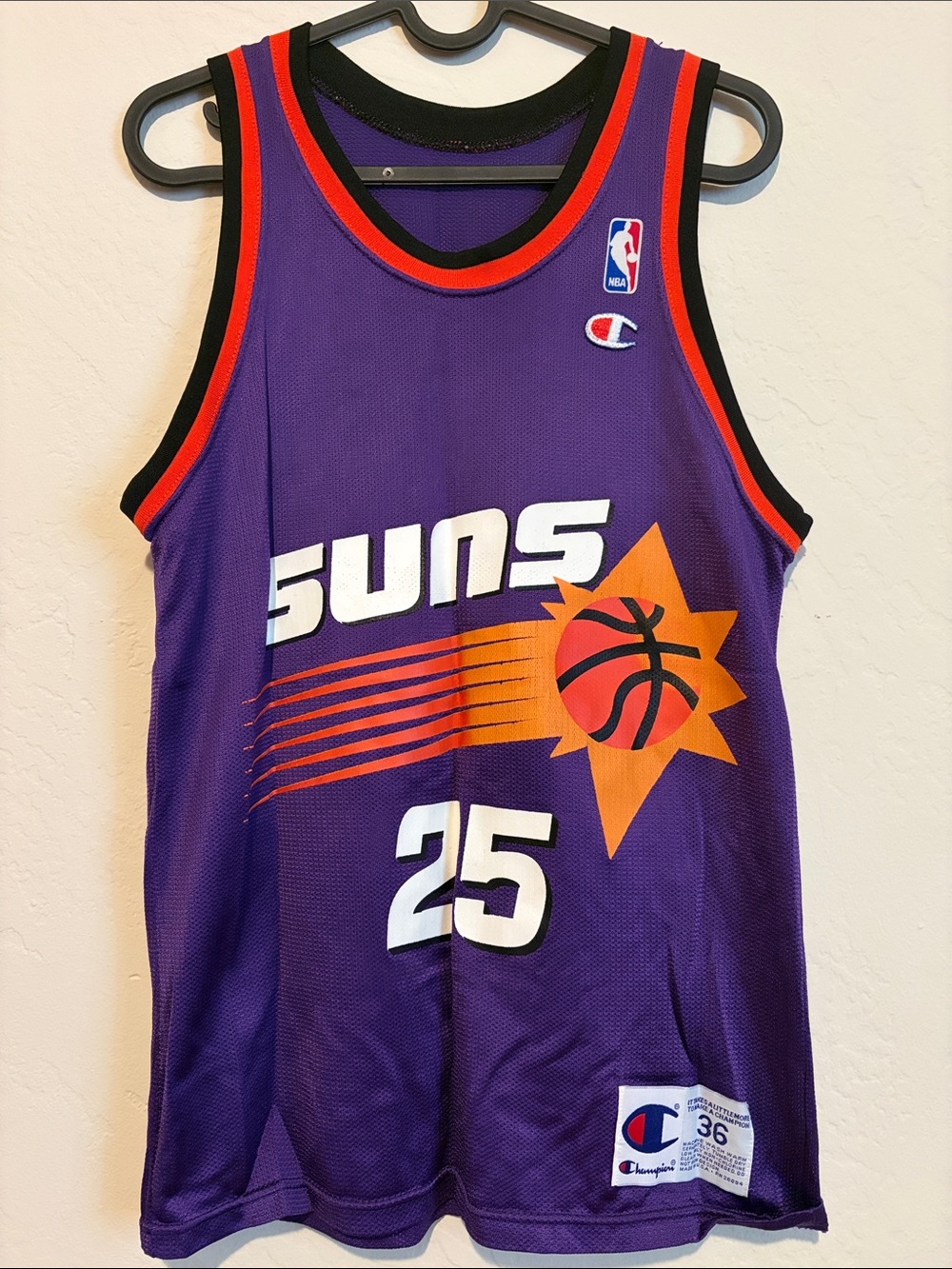Vintage Suns Basketball Jersey - Kids